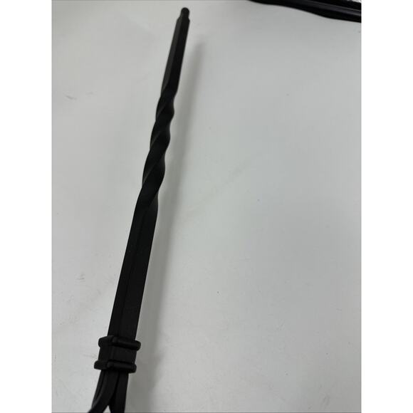 Lot Of 4 Black Wrought Iron Double Twist Basket Pin Top Balusters 44” x 1/2” {C5 - Picture 6 of 16